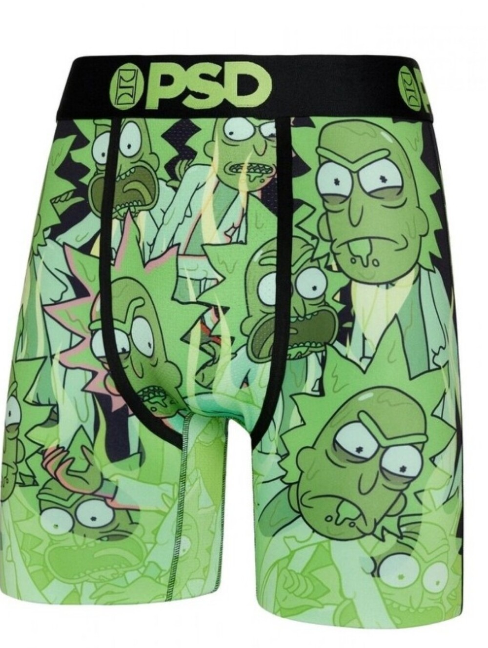 PSD Rick & Morty Melting Flames  Boxer Briefs